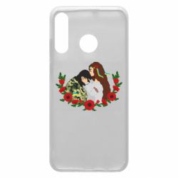 Чохол для Huawei P30 Lite Дівчина цілує солдата - PrintSalon