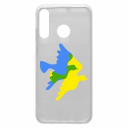 Чехол для Huawei P30 Lite Dove flag of Ukraine - PrintSalon