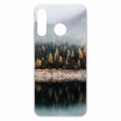 Чехол для Huawei P30 Lite Forest by the lake - PrintSalon