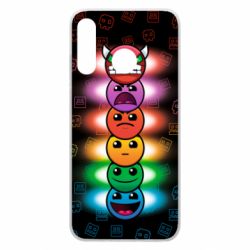 Чохол для Huawei P30 Lite Geometry Dash Levels - PrintSalon