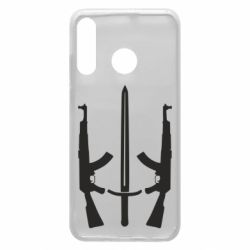 Чохол для Huawei P30 Lite Герб добровольчих батальйонів - PrintSalon