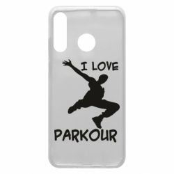 Чехол для Huawei P30 Lite I love parkour - PrintSalon
