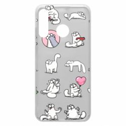 Чохол для Huawei P30 Lite Кот Саймона емоції - PrintSalon