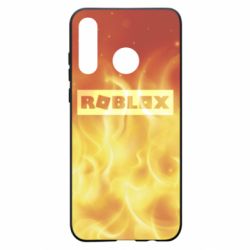 Чохол для Huawei P30 Lite Logo and fire - PrintSalon