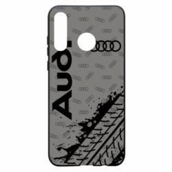 Чехол для Huawei P30 Lite Logo Audi - PrintSalon
