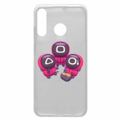 Чехол для Huawei P30 Lite Милые солдаты из игры в кальмара - PrintSalon