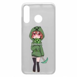 Чехол для Huawei P30 Lite Minecraft anime - PrintSalon
