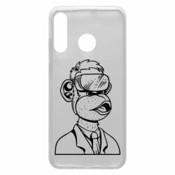 Чехол для Huawei P30 Lite Обезьяна в виртуальных очках - PrintSalon