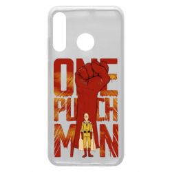 Чохол для Huawei P30 Lite One Punch Man Saitama