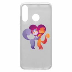 Чохол для Huawei P30 Lite Парочка. Котики - PrintSalon