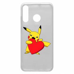 Чехол для Huawei P30 Lite Pikachu Heart - PrintSalon