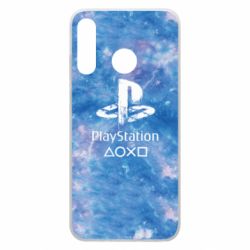 Чохол для Huawei P30 Lite Playstation on tai dai background - PrintSalon