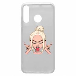 Чехол для Huawei P30 Lite Punk Girl - PrintSalon