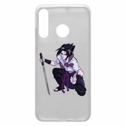 Чехол для Huawei P30 Lite Sasuke with katana - PrintSalon