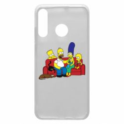Чехол для Huawei P30 Lite Simpsons At Home - PrintSalon