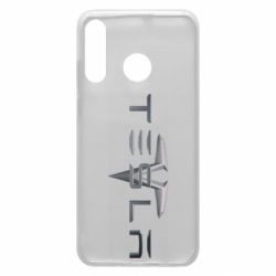 Чехол для Huawei P30 Lite Tesla Car logo - PrintSalon