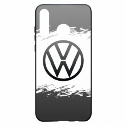 Чохол для Huawei P30 Lite Volkswagen logo and grunge - PrintSalon