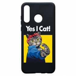 Чехол для Huawei P30 Lite Yes I Cat - PrintSalon