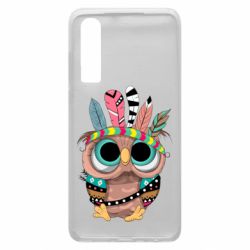 Чехол для Huawei P30 Little owl with feathers