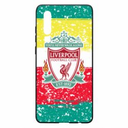 Чехол для Huawei P30 Liverpool and logo colors