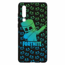 Чехол для Huawei P30 Marshmello Fortnite Dab Neon - PrintSalon