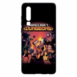 Чехол для Huawei P30 Minecraft Dungeons new - PrintSalon