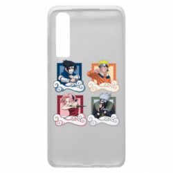 Чехол для Huawei P30 Naruto team 7 in action - PrintSalon