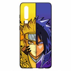 Чохол для Huawei P30 Naruto Vs Sasuke - PrintSalon