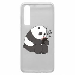Чехол для Huawei P30 Панда лайк - PrintSalon