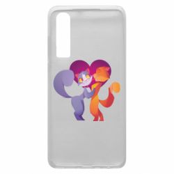 Чохол для Huawei P30 Парочка. Котики - PrintSalon