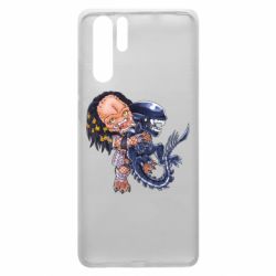 Чехол для Huawei P30 Pro Alien vs Predator - PrintSalon