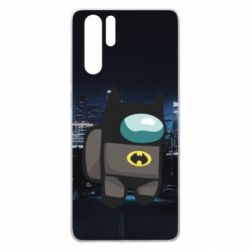 Чехол для Huawei P30 Pro Among Us - Batman in the city - PrintSalon
