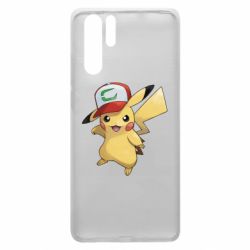 Чехол для Huawei P30 Pro Ash's hat Pikachu - PrintSalon