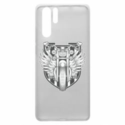 Чехол для Huawei P30 Pro Bike Shield Art - PrintSalon