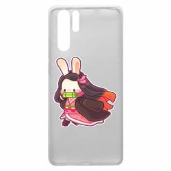 Чехол для Huawei P30 Pro Chibi Bunny Kamado Nezuko - PrintSalon