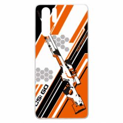 Чохол для Huawei P30 Pro CS: GO AWP Asiimov Skin - PrintSalon