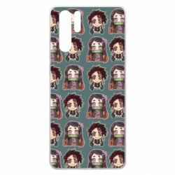 Чехол для Huawei P30 Pro Cute Tanjiro with Nezuko - PrintSalon