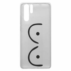 Чехол для Huawei P30 Pro Funny tits - PrintSalon