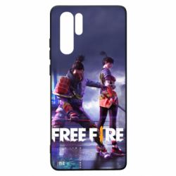 Чехол для Huawei P30 Pro Garena Free Fire Samurai Team - PrintSalon