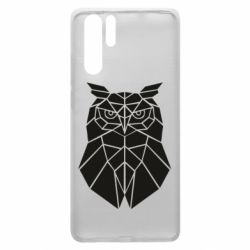 Чохол для Huawei P30 Pro Geometric Owl - PrintSalon