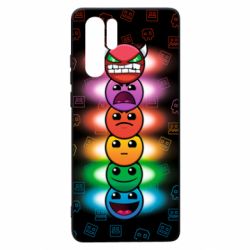 Чохол для Huawei P30 Pro Geometry Dash Levels - PrintSalon