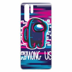 Чехол для Huawei P30 Pro Glitch Among Us - PrintSalon