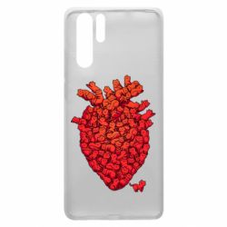 Чехол для Huawei P30 Pro Heart of many cats - PrintSalon