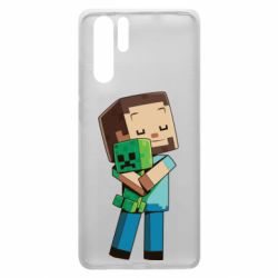 Чохол для Huawei P30 Pro Heroes from Minecraft - PrintSalon