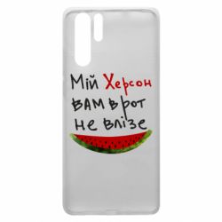 Чехол для Huawei P30 Pro Херсон арбуз - PrintSalon