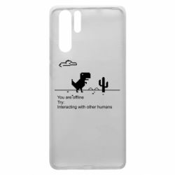 Чехол для Huawei P30 Pro Internet Dinosaur - PrintSalon