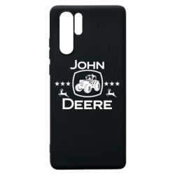 Чехол для Huawei P30 Pro John Deere and tractor fanArt - PrintSalon