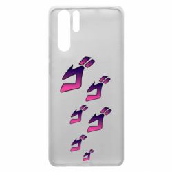 Чехол для Huawei P30 Pro jojo hieroglyphs - PrintSalon