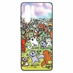 Чохол для Huawei P30 Pro Коти танцюють - PrintSalon