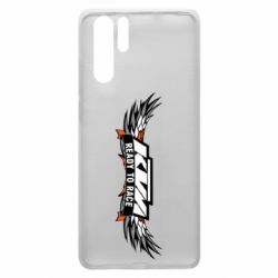 Чехол для Huawei P30 Pro Ktm Ready to Race Wings - PrintSalon